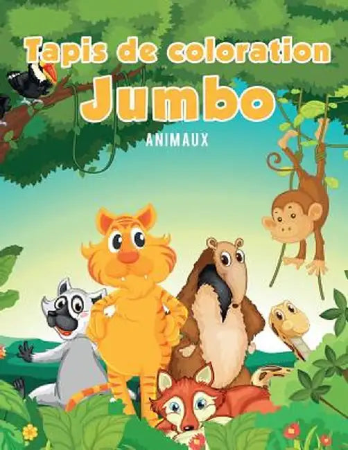 Pad Colorare Jumbo: Animali by Coloring Pages for Kids