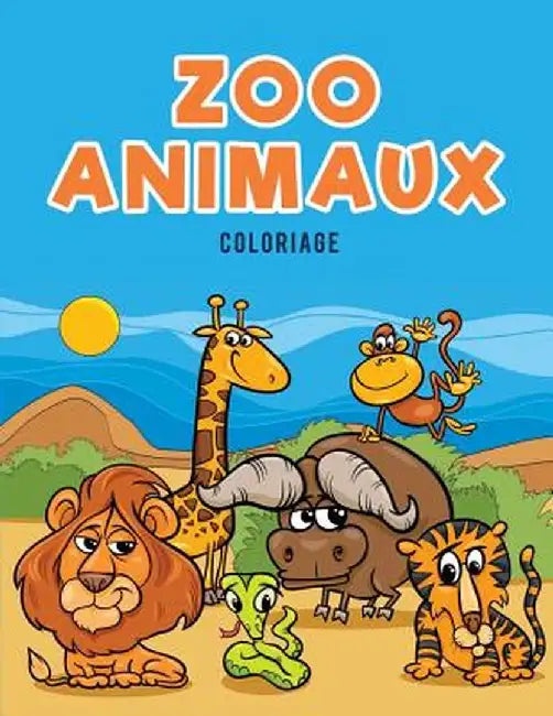 Zoo Animaux Coloriage by Coloring Pages for Kids