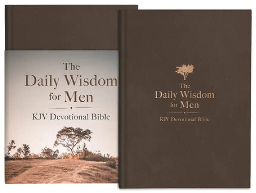 The Daily Wisdom for Men KJV Devotional Bible by Compiled by Barbour Staff