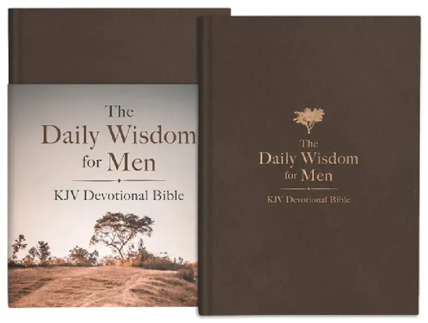 The Daily Wisdom for Men KJV Devotional Bible by Compiled by Barbour Staff