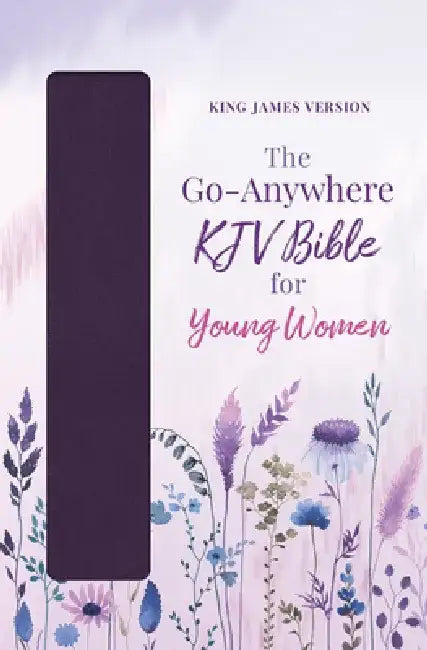 The Go-Anywhere KJV Bible for Young Women [Plum Patch] by Compiled by Barbour Staff