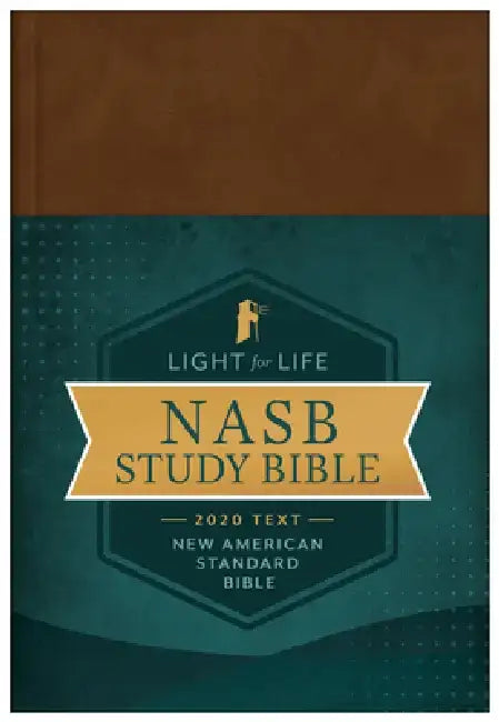 The Light for Life NASB Study Bible [Golden Caramel] by Compiled by Barbour Staff