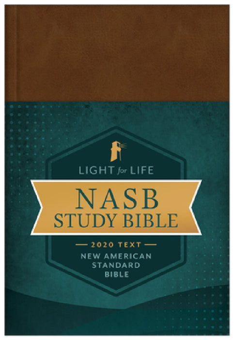 The Light for Life NASB Study Bible [Golden Caramel] by Compiled by Barbour Staff