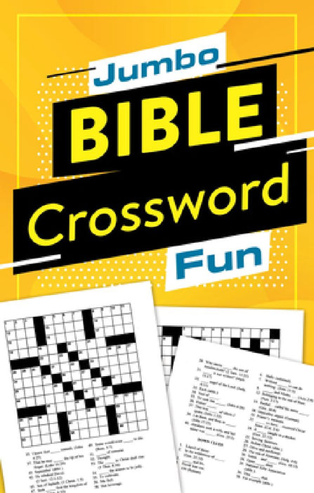 Jumbo Bible Crossword Fun by Compiled By Barbour Staff