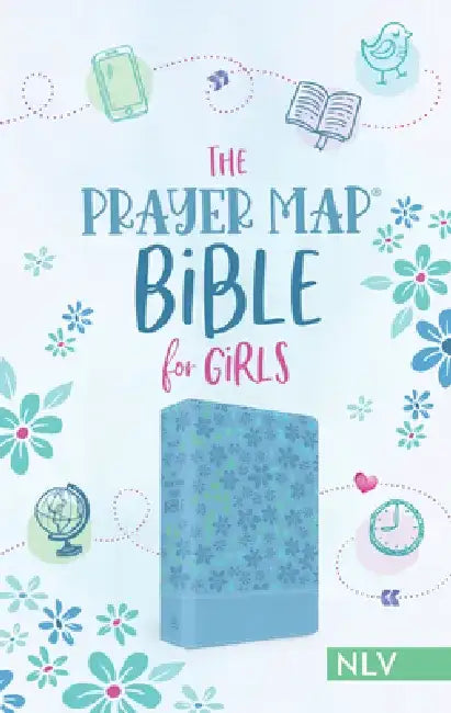 The Prayer Map(r) Bible for Girls Nlv by Compiled by Barbour Staff