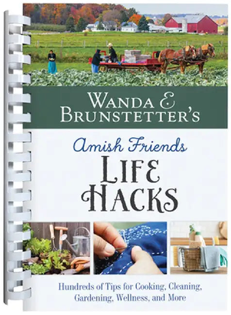 Wanda E. Brunstetter's Amish Friends Life Hacks: Hundreds of Tips for Cooking, Cleaning, Gardening, Wellness, and More by Wanda E. Brunstetter