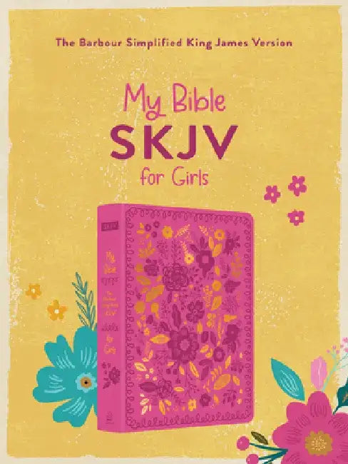 My Bible Skjv for Girls (Pink and Gold Florals) by Christopher D. Hudson