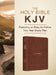 The Holy Bible Kjv: Featuring an Easy-To-Follow Two-Year Study Plan [Cinnamon & Gold] by Barbour Bibles