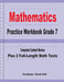 Mathematics Practice Workbook Grade 7: Complete Content Review Plus 2 Full-length Math Tests by Michael Smith