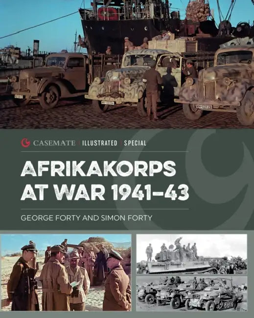 Afrikakorps at War 1941-43 by George Forty, Simon Forty