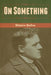 On Something by Hilaire Belloc