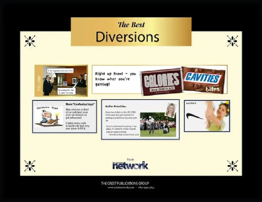 The Best Diversions: Humor From The Network by Andrew A. Felder
