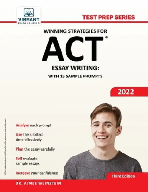 Winning Strategies For ACT Essay Writing: With 15 Sample Prompts by Vibrant Publishers