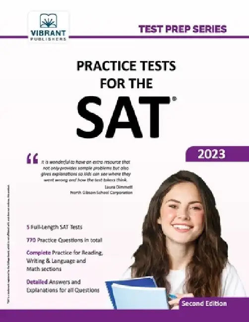 Practice Tests For The SAT by Vibrant Publishers