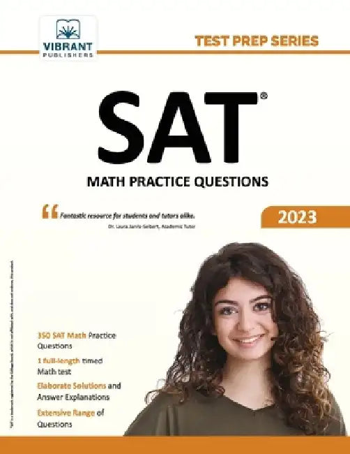 SAT Math Practice Questions by Vibrant Publishers