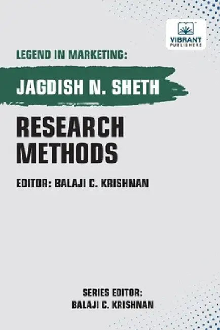 Research Methods by Jagdish Sheth
