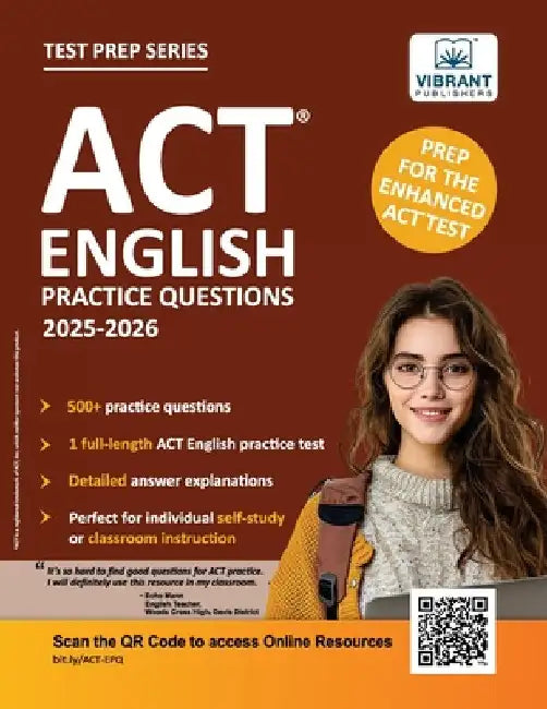 ACT English Practice Questions by Publishers, Vibrant