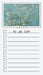 To Do List Notepad: Van Gogh Paintings, Checklist, Task Planner for Grocery Shopping, Planning, Organizing by Get List Done
