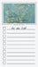 To Do List Notepad: Van Gogh Paintings, Checklist, Task Planner for Grocery Shopping, Planning, Organizing by Get List Done