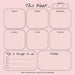 Weekly Planner Notepad: Pastel Pink Color, To Do List, Daily Agenda, Organizer, Desk Pad, 50 Sheets by Get List Done
