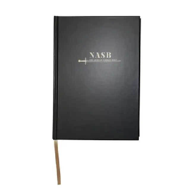 NASB Large Print Wide Margin - Black Hardcover by Steadfast Bibles