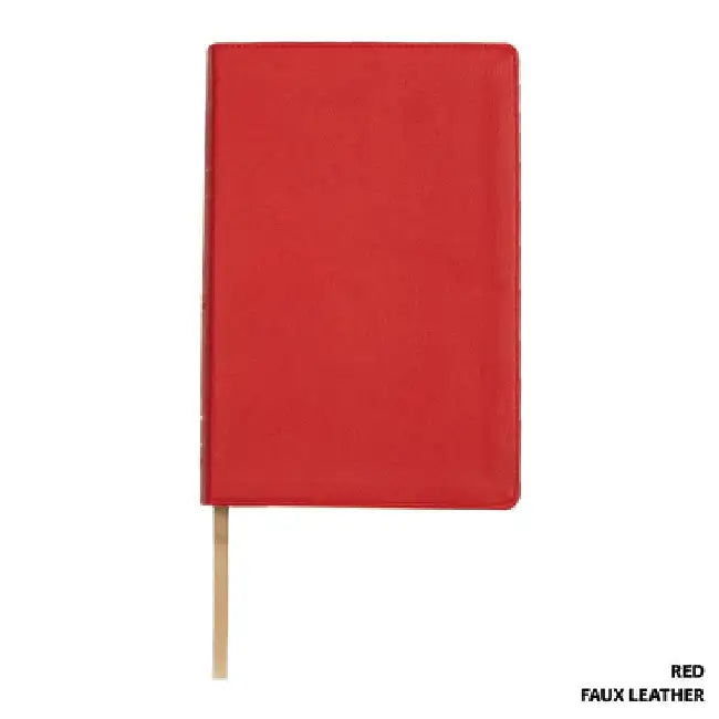 Legacy Standard Bible, Handy Size Paste-Down Red Faux Leather Red Letter by Steadfast Bibles