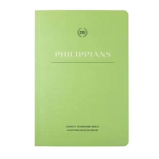 Lsb Scripture Study Notebook: Philippians by Steadfast Bibles