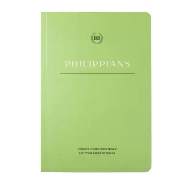 Lsb Scripture Study Notebook: Philippians by Steadfast Bibles
