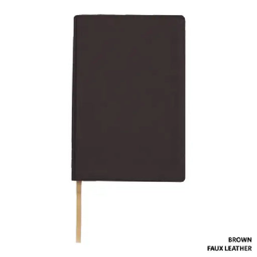 Lsb, 2 Column Verse-By-Verse, Brown Faux Leather, Indexed by Steadfast Bibles
