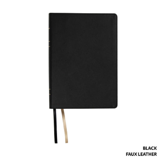 Lsb Inside Column Reference, Paste-Down Black Faux Leather by Steadfast Bibles