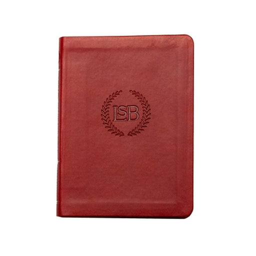 Legacy Standard Bible New Testament with Psalms and Proverbs LOGO Edition - Burgundy Faux Leat by Steadfast Bibles
