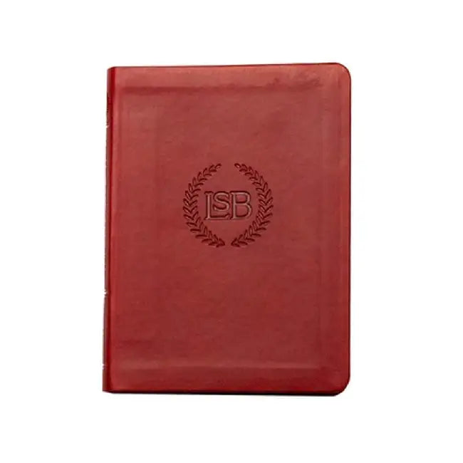 Legacy Standard Bible New Testament with Psalms and Proverbs LOGO Edition - Burgundy Faux Leat by Steadfast Bibles