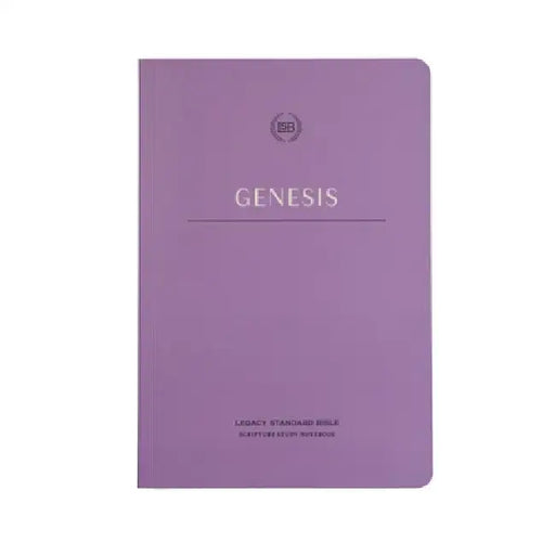 Lsb Scripture Study Notebook: Genesis: Legacy Standard Bible by Steadfast Bibles