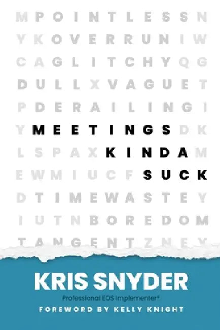 Meetings Kinda Suck by Kris Snyder, Kelly Knight