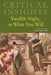 Critical Insights: Twelfth Night, or What You Will: Print Purchase Includes Free Online Access by Robert C. Evans