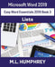 Word 2019 Lists by M. L. Humphrey