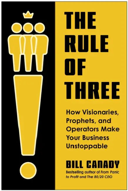 The Rule of Three: How Visionaries, Prophets, and Operators Make Your Business Unstoppable by Bill Canady