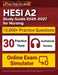 HESI A2 Study Guide 2026-2027 for Nursing: 10,000+ Questions (30 Full-Length Practice Tests) + Study Guide + Online Exam Simulator + Audiobook for the by Lydia Morrison