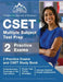 CSET Multiple Subject Test Prep: 2 Practice Exams and CSET Study Book [Includes Detailed Answer Explanations] by J. M. Lefort
