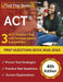ACT Prep Questions Book 2021-2022: 3 ACT Practice Tests with Detailed Answer Explanations [4th Edition] by Joshua Rueda