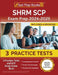SHRM SCP Exam Prep 2025-2026: 3 Practice Tests and SCP Study Guide Book [Includes Detailed Answer Explanations] by Lydia Morrison