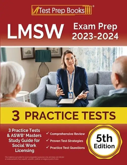 LMSW Exam Prep 2023 - 2024: 3 Practice Tests and ASWB Masters Study Guide for Social Work Licensing [5th Edition] by Joshua Rueda