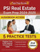 PSI Real Estate Exam Prep 2024-2025: 5 Practice Tests and PSI National License Study Guide [Audiobook Access] by Lydia Morrison