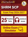 SHRM SCP Exam Prep 2026-2027: 25 Full-Length Practice Tests + SHRM SCP Study Guide + Online Audiobook + Online Exam Simulator [2nd Edition] by Lydia Morrison