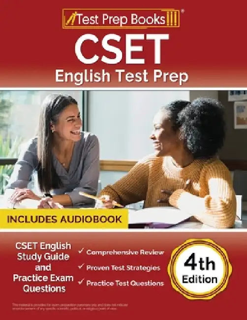 CSET English Test Prep: CSET Study Guide and Practice Exam Questions [4th Edition] by Lydia Morrison