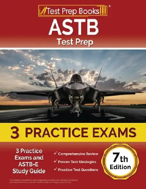 ASTB Test Prep: 3 Practice Exams and ASTB-E Study Guide [7th Edition] by Joshua Rueda