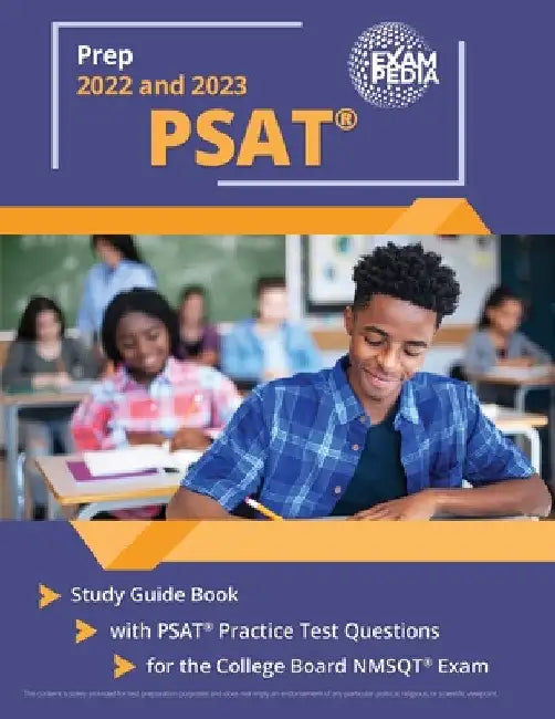 PSAT Prep 2022 and 2023: Study Guide Book with PSAT Practice Test Questions for the College Board NMSQT Exam [2nd Edition] by Exampedia