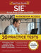 SIE Exam Prep 2024 and 2025: 10 Practice Tests and SIE Study Guide Book for the FINRA Certification [Includes Audiobook Access] by Lydia Morrison