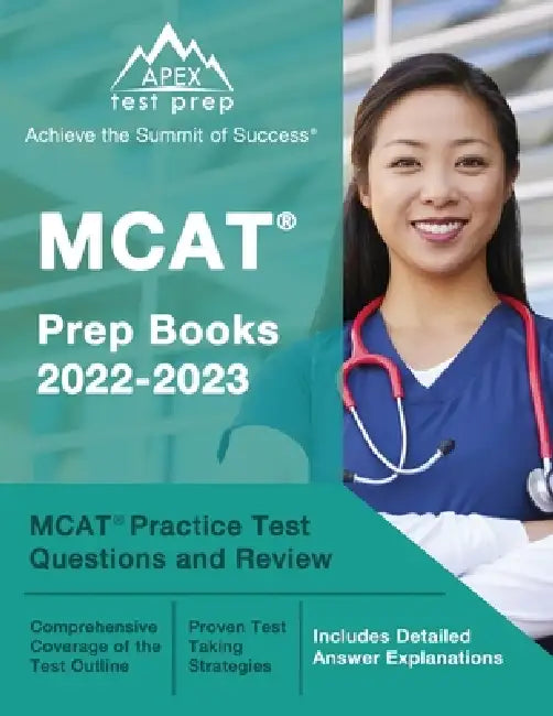 MCAT Prep Books 2022-2023: MCAT Practice Test Questions and Review [Includes Detailed Answer Explanations] by Joshua Rueda
