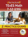 TExES Math 7-12 Study Guide (235) and 2 Practice Exams [4th Edition] by Lydia Morrison